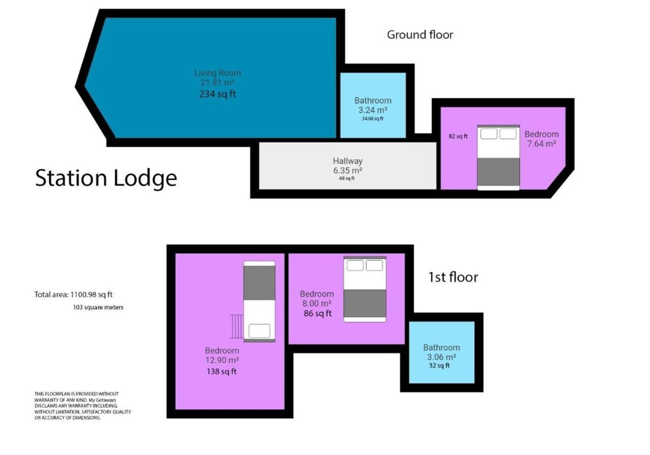 Station Lodge By My Getaways Brighton Exteriör bild
